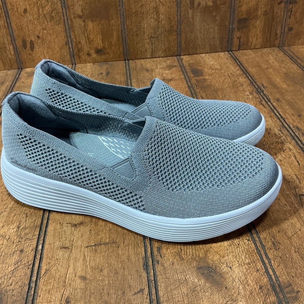 Skechers Modern Comfort Arch Fit Laguna Slip On Shoes Womens Size 10 Gray